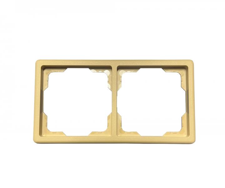 Ramka podw�jna, pionowa ABB Classic 3901C-B21 D2 - be�owa