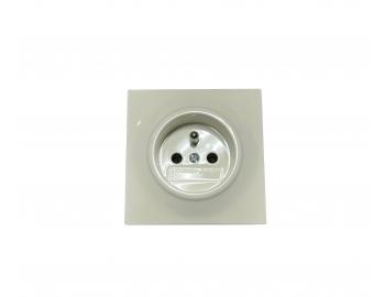 Gniazdo pojedyncze ABB Impuls 2017-0-0481 AB - bia�a alpejska