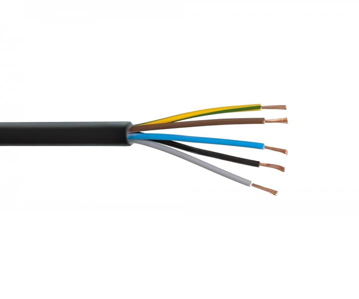 Kabel gumowy CGSG H05RR-F 5x1, Mirtec - 1 m