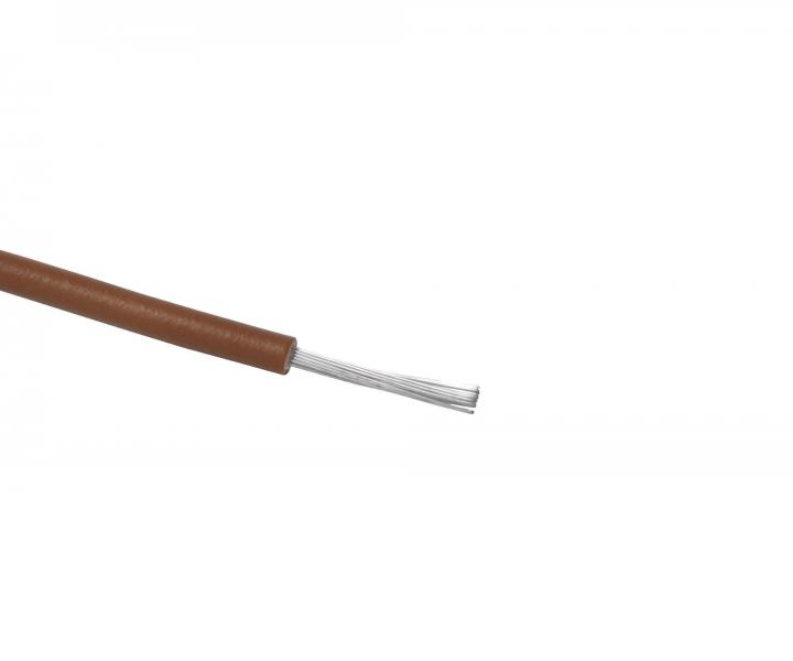 Przewd CSA V05S-K 0,75, NKT, pokryty cyn, brzowy - 1 m