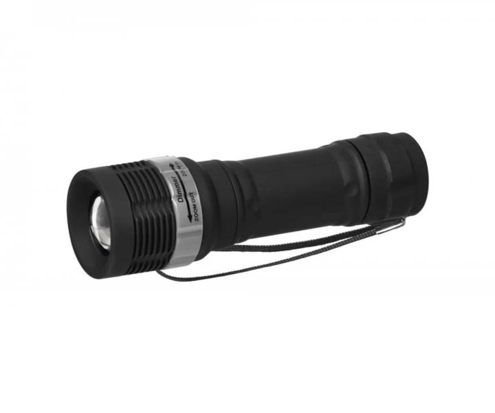 Rczna latarka LED Emos P4702, 75 lm, 3x AAA, zoom