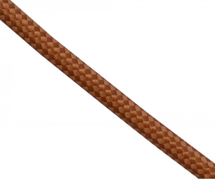 Kabel gumowy H05RR-F 2x1,5 Precon, pleciony, jasnobrzowy