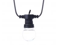 acuch wietlny LED Emos DCPW01, IP44, na zewntrz, wewntrz, przezroczysty, 10 szt. - 5 m