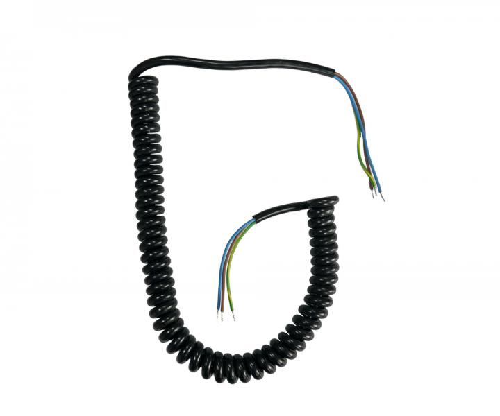 Flexo PVC skrcona linka CYNY 305-1-1C, 3Gx0,5, czarna - 1,30 m