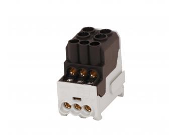 Blok do podziau faz UVB 100 L S, 101 A, 1000 V, 1-biegunowy - czarny