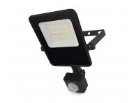 Reflektor LED Emos Visio ZS2923, IP54, 20 W, czarny - biaa neutralna