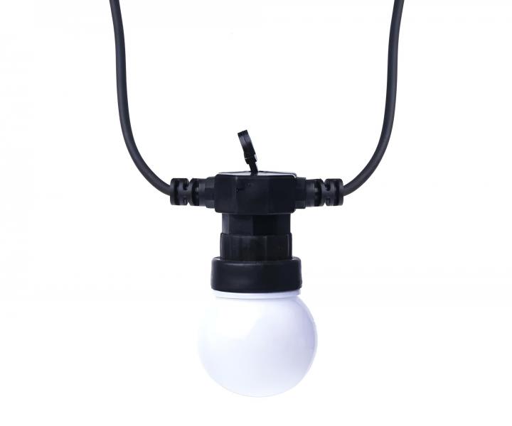 acuch wietlny LED Emos DCPW01, IP44, zewntrzny, wewntrzny, mleczny, 10 szt. - 5 m