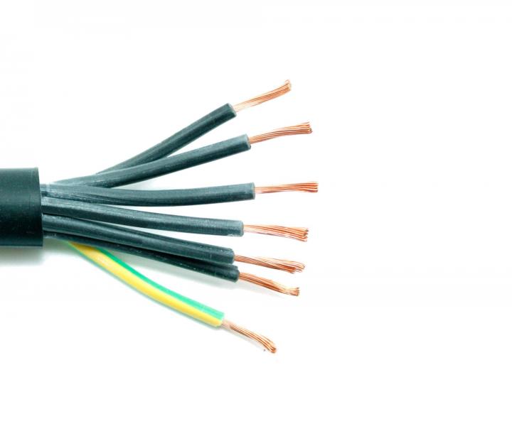 Kabel CGTG 7x1,5 - czarny
