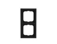 Ramka podwjna, do montau poziomego i pionowego ABB Future 2CKA001754A4420 - mechowa czarna