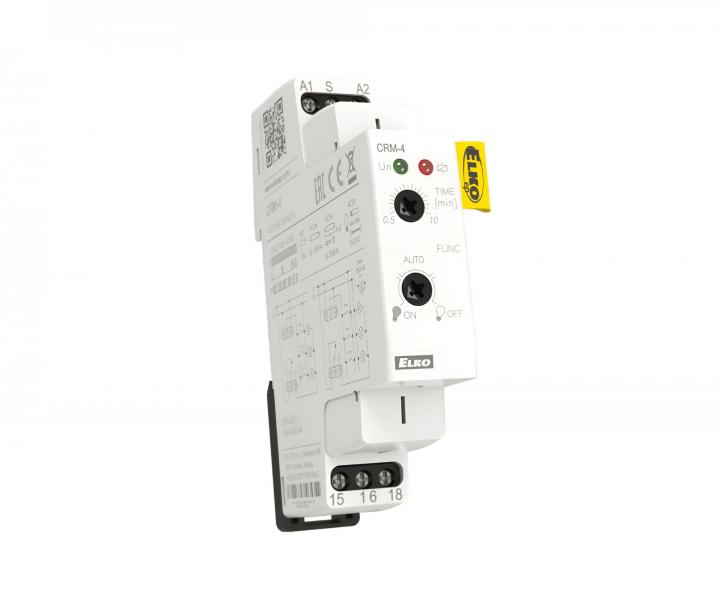 Automat schodowy Elko CRM-4/230V, 1 x wyjcie 16 A, AC 230 V, 0,5-10 minut