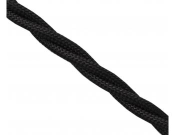 Kabel pleciony 3Gx0,5 Precon, oplecione pojedyncze przewody, czarny