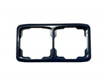 Ramka podw�jna pozioma ABB Tango 3901A-B20 M - ciemnoniebieska