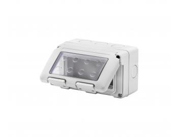 Wodoodporna skrzynka rozdzielcza Gewiss GW27044, IP55, 4 moduy