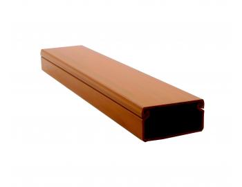 Listwa na kable Malpro, 18x18, imitacja jasnego drewna - 1 m