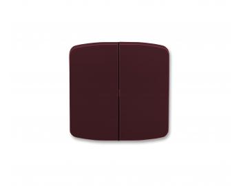 Osona przecznika dzielona ABB Tango 3558A-A652 R - bordowy