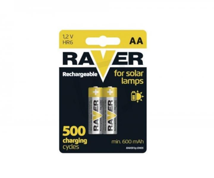 Akumulator do lamp solarnych Raver Solar AA (HR6) 600mAh - 1 szt.