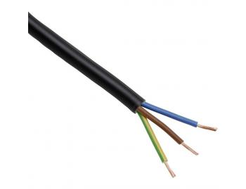 Kabel CYSY H05VV-F 3Gx1,0 czarny - 1 metr