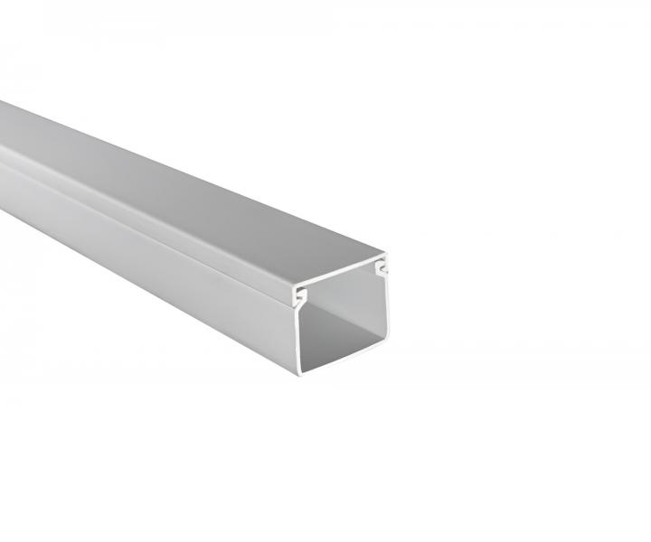 Listwa na kable Malpro, 30x25, biaa - 1 m