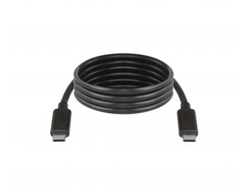 Kabel adujcy i danych Emos SM7028BL, USB C - USB C, czarny - 1 m