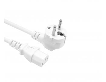 Flexo PVC kabel komputerowy N5/863100-3-1/5,5, 3x1, wtyczka ktowa, biaa - 5,5 m