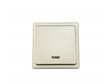 Prze��cznik kompletny ABB Classic 3553-21289 B2, prze��czanie 1, sygnalizacyjna lampka - st�umiona bia�a