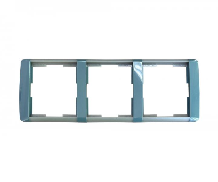 Ramka potrjna ABB Element-Time 3901E-A00130 23 - burzowa/lodowa szaro
