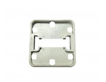 Ramka pojedyncza do gniazda telefonicznego Telcom export Euro TZ-001, na tynk - szara