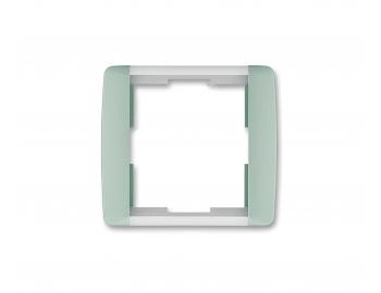 Ramka pojedyncza ABB Element-Time 3901E-A00110 22 - agawa/lodowata biel.