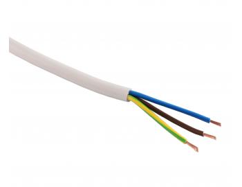 Kabel CYSY H05VV-F 3Gx2,5 biały - 1 metr