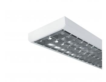 Oprawa sufitowa Modus LLX218AL, 2 x 18 W, aluminiowa - biaa