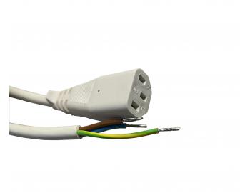 Flexo PVC kabel komputerowy N5/863100-3-1/5,5, 3x1, wtyczka k�towa, bia�a - 5,5 m