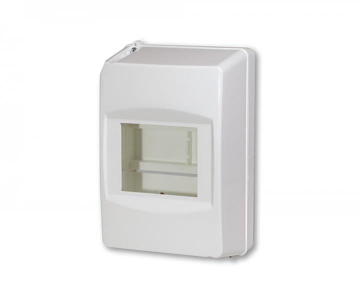 Kryty wy��cznika k�towy YERLI �RETIM CP 01034, IP40, 3-4 modu�y - bia�y