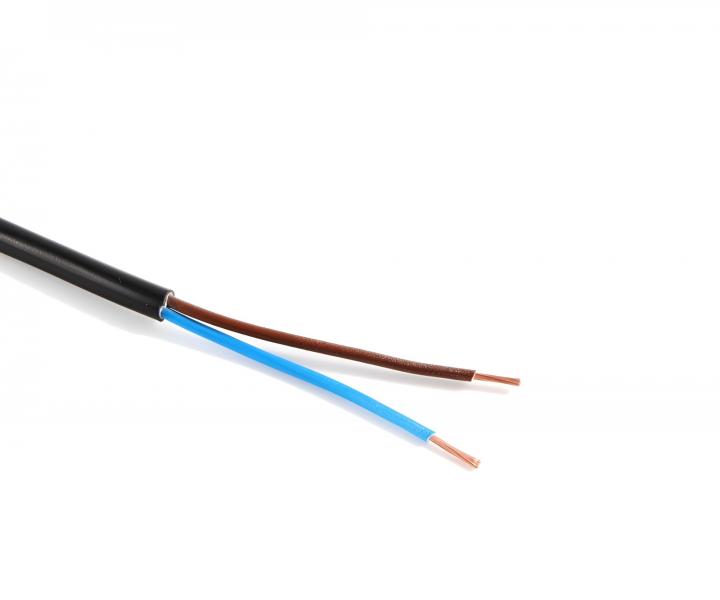 Kabel CYSY H05VV-F 2x1,5 NKT - czarny