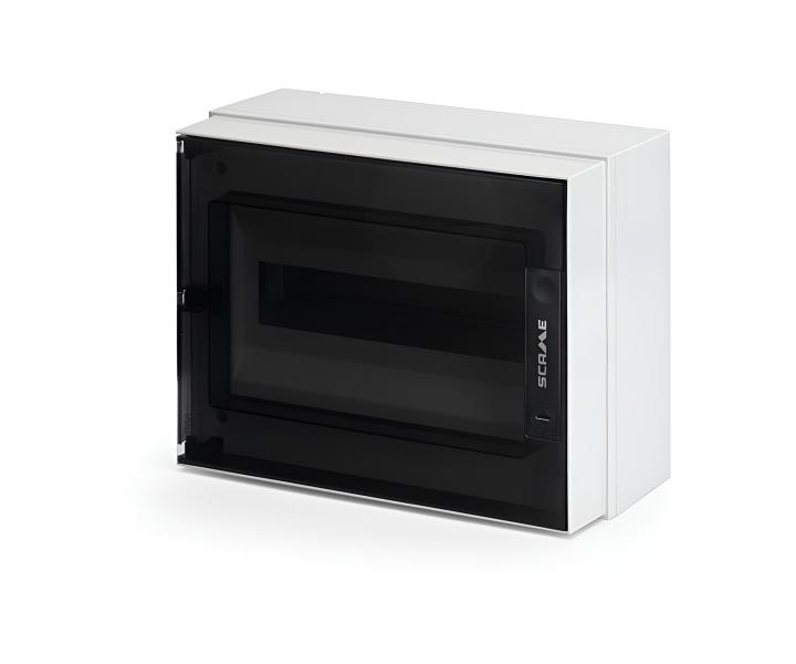 Rozdzielnica Scame Ikona 679.1012.2, IP66, 12 moduw (1x12), 317x250x163 mm