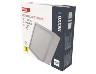 LED wpuszczane oświetlenie NEXXO, kwadratowe, białe, 12,5W, neutralna biel Emos ZM6135