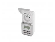 Timer - cyfrowa wtyczka zewntrzna Emos P5507N, IP44