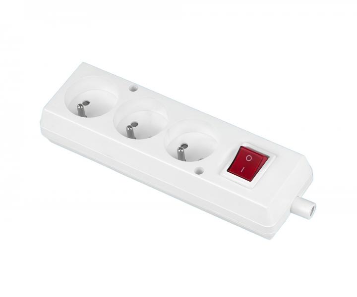 Potrjna wtyczka z wycznikiem Jonex GN-370WS, IP20, 16 A - biaa