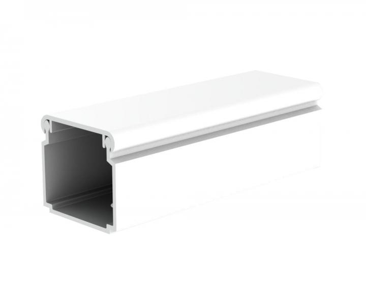 Listwa elektroinstalacyjna wtykowa Kopos LV 24x22 HA, PVC, biaa - 1 m