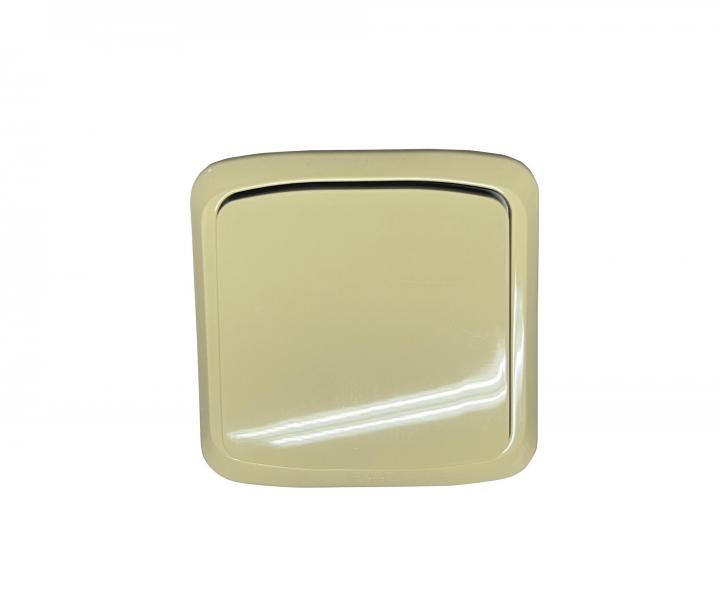 Prze��cznik pojedynczy kompletny ABB Tango 3558A-06940 C, IP44, uk�ad 6 - ko�� s�oniowa