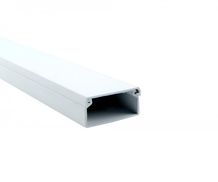 Listwa na kable Malpro, 40x20, bia�a - 1 m