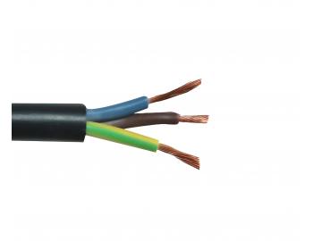 Kabel H05RR-F 3x1,5 Prysmian, czarny