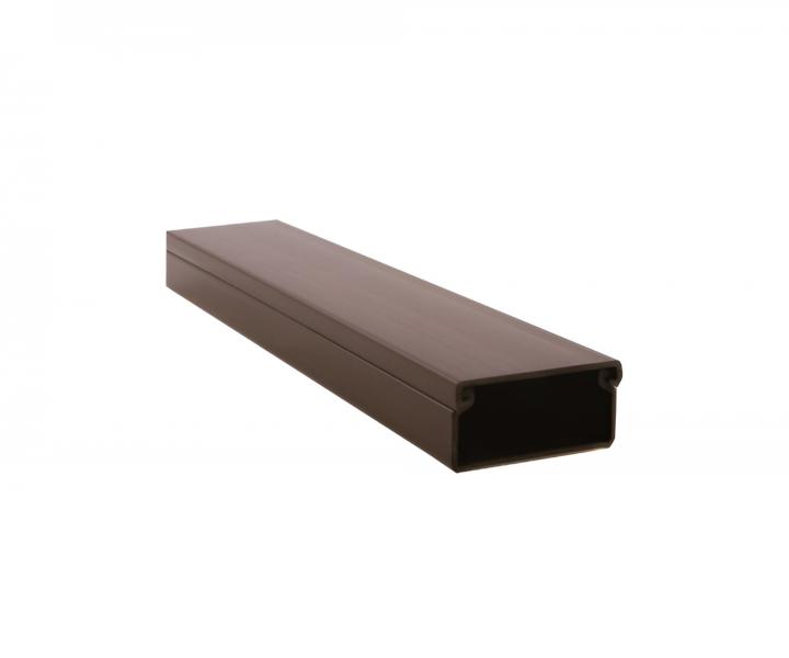 Listwa na kable Malpro, 30x25, br�zowa - 1 m