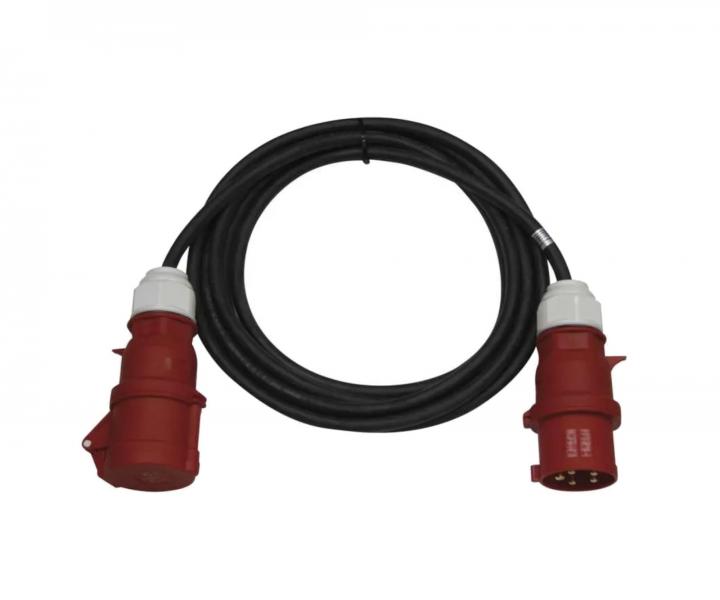 Gumowy zewntrzny przeduacz 3-fazowy Emos PM1103 400 V, 4 mm2, czarny, 15 m