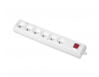 Szeciokrotna wtyczka z wycznikiem Jonex GN-670WS, IP20, 16 A, 250 V - biaa