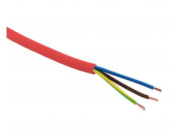 Kabel gumowy H05RR-F 3x1, ProPS, czerwony - 1 m