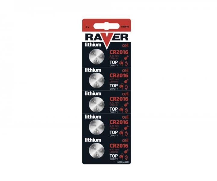 Bateria guzikowa litowa Raver CR2016 - 1 szt.