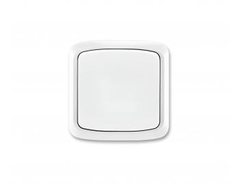 Wcznik pojedynczy kompletny ABB Tango 3558A-07940 B, IP44, ukad 7 - biay