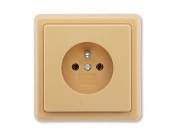 Gniazdo pojedyncze, chronione ABB Classic 5517-2389 D2 - beowe