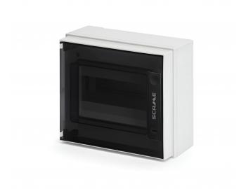 Rozdzielnica natynkowa Scame Ikona 679.1008.2, IP66, 8 moduw (1x8), 215x190x100 mm