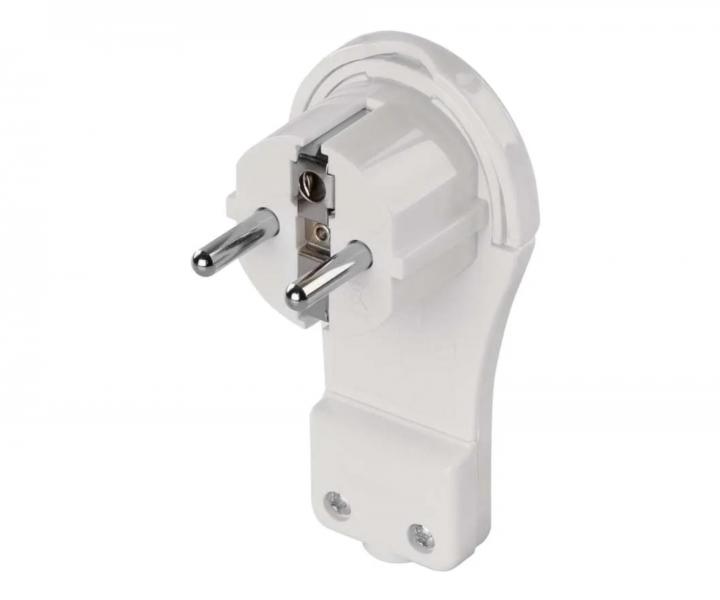 Ktowa wtyczka do przeduacza Emos P0066, IP20 250 V, 16 A - biaa